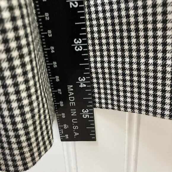 Lane Bryant NWT ‘The Lena’ Curvy Fit Houndstooth Belted Culotte Crop Pant-22 - Picture 9 of 12